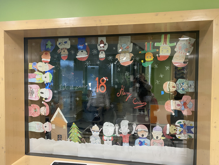 Die GMS als begehbarer Adventskalender