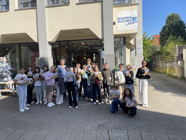 Besuch im Bunten Bücherladen