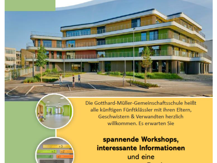 Flyer Tag der Offenen Tür 