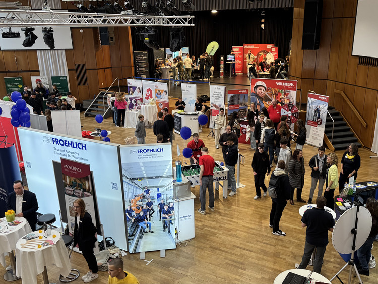 "Börse deiner Zukunft" - Besuch bei der Berufsmesse