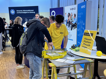 "Börse deiner Zukunft" - Besuch bei der Berufsmesse